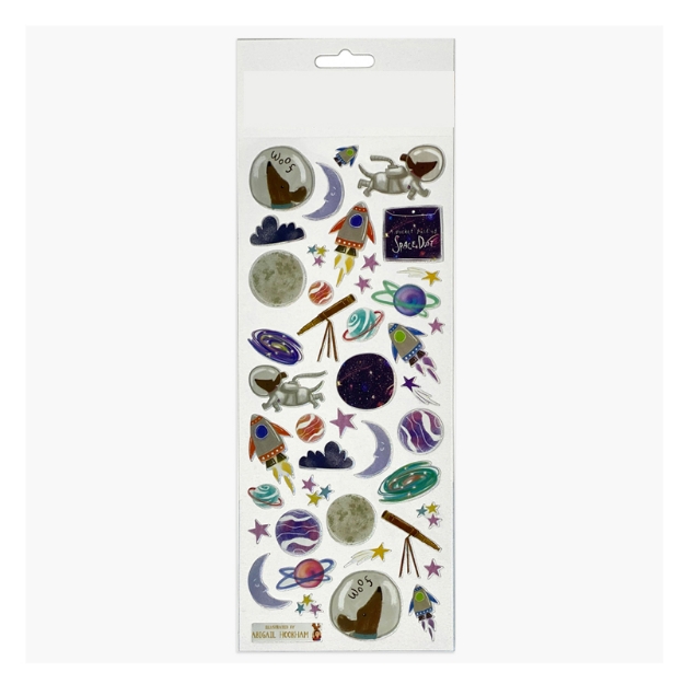 ΑΥΤΟΚΟΛΛΗΤΑ STICKERS 2109 SPACE TIME 31X11cm