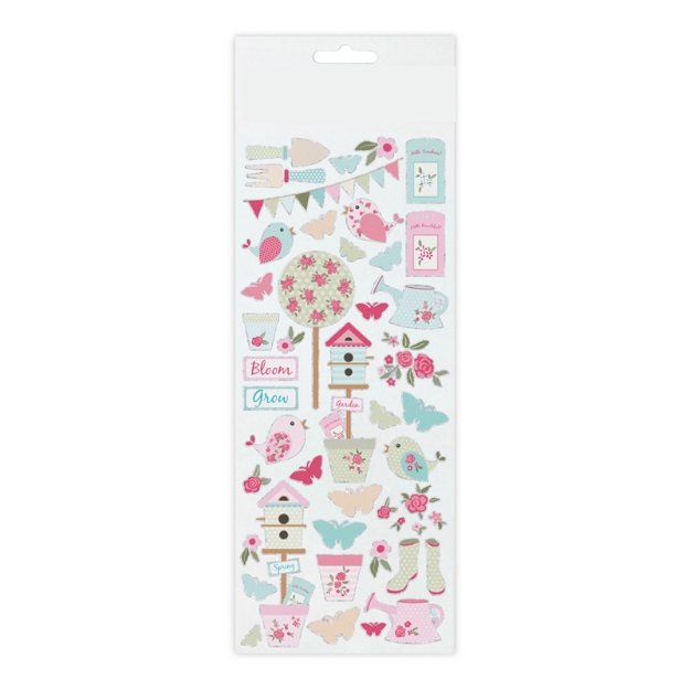 ΑΥΤΟΚΟΛΛΗΤΑ STICKERS 2349 SPRING GARGDEN 31X11cm