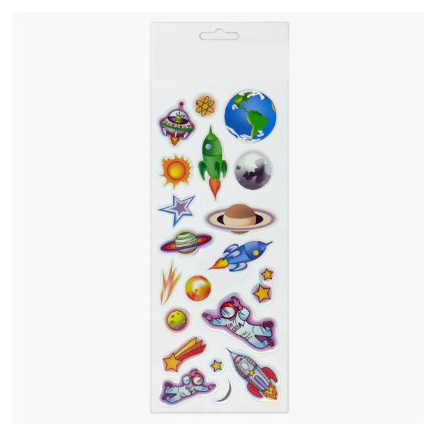 ΑΥΤΟΚΟΛΛΗΤΑ STICKERS  916 OUTER SPACE 31X11cm