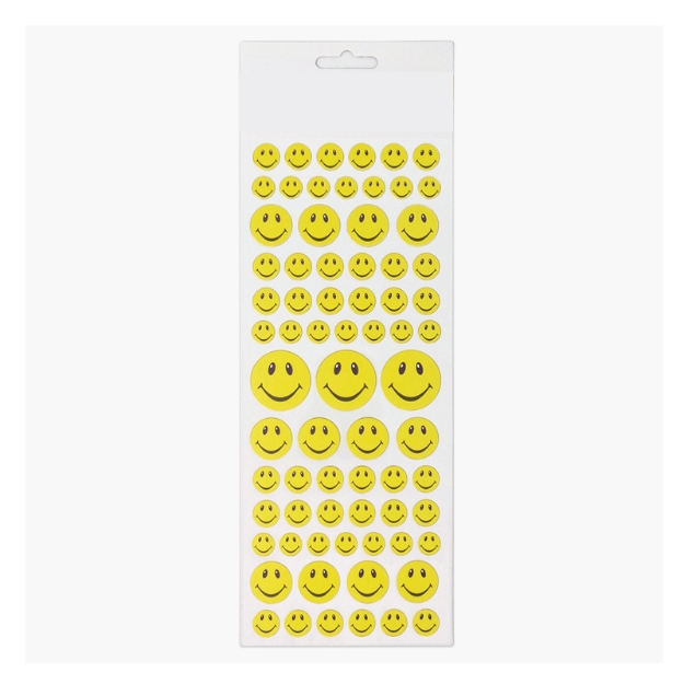 ΑΥΤΟΚΟΛΛΗΤΑ STICKERS  309 SMILEY FACES 31X11cm
