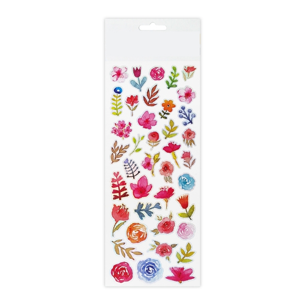 ΑΥΤΟΚΟΛΛΗΤΑ STICKERS 2339 FLOWERS 31X11cm