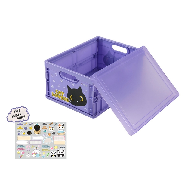 ΚΟΥΤΙΑ i-TOTAL XL2702A BLACK CAT PLASTIC 30x21x15cm