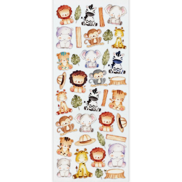 ΑΥΤΟΚΟΛΛΗΤΑ STICKERS 2351 SAFARI NURSERY 31X11cm