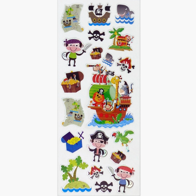 ΑΥΤΟΚΟΛΛΗΤΑ STICKERS  912 PIRATES SHIPMATE 31X11cm