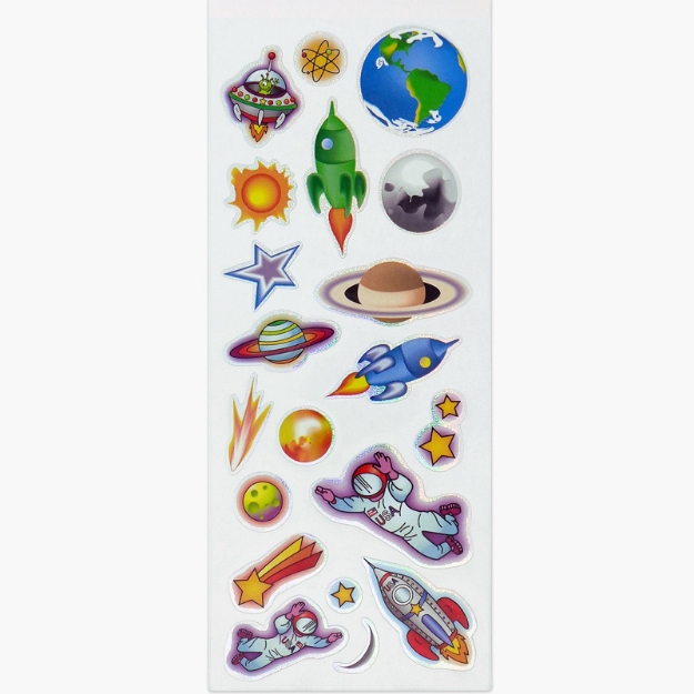 ΑΥΤΟΚΟΛΛΗΤΑ STICKERS  916 OUTER SPACE 31X11cm