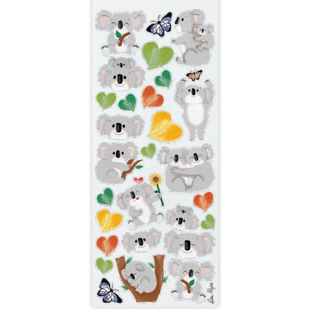 ΑΥΤΟΚΟΛΛΗΤΑ STICKERS 2408 KOALA 31X11cm