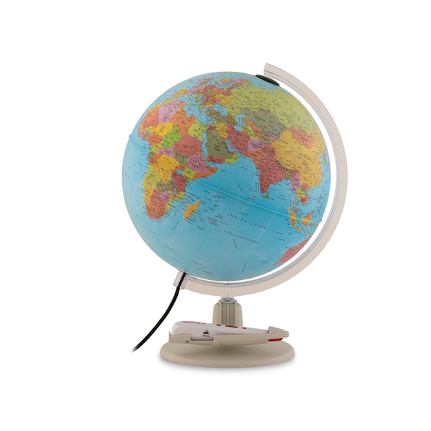 ΥΔΡΟΓΕΙΟΣ ΣΦΑΙΡΑ ΔΙΑΔΡΑΣΤΙΚΗ ΜΕ ΦΩΣ No6 30cm