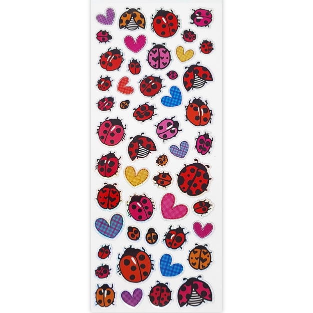 ΑΥΤΟΚΟΛΛΗΤΑ STICKERS 2345 LADYBIRD 31X11cm