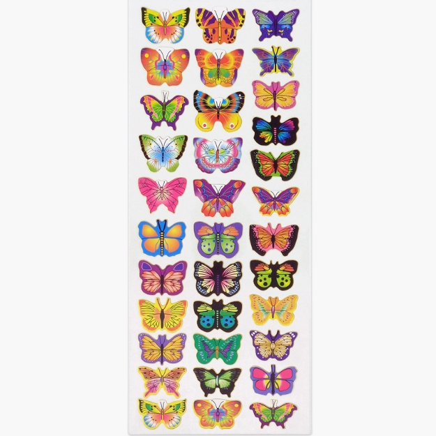 ΑΥΤΟΚΟΛΛΗΤΑ STICKERS  319 Butterflies 31X11cm