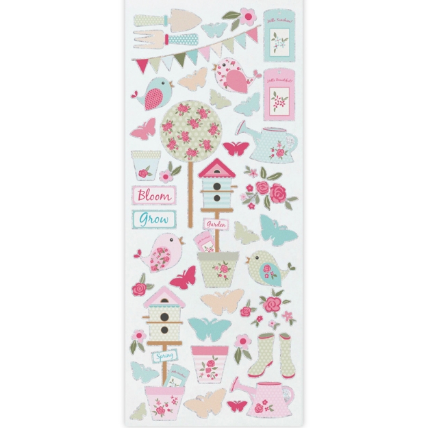 ΑΥΤΟΚΟΛΛΗΤΑ STICKERS 2349 SPRING GARGDEN 31X11cm