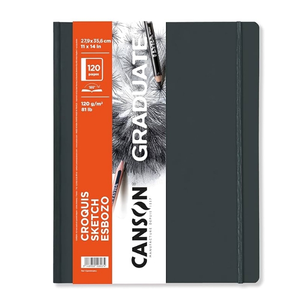 ΣΗΜΕΙΩΜΑΤΑΡΙΟ CANSON GRD CROQUIS/SKETCH 120gr 27,9x35,6  PORTRAIT