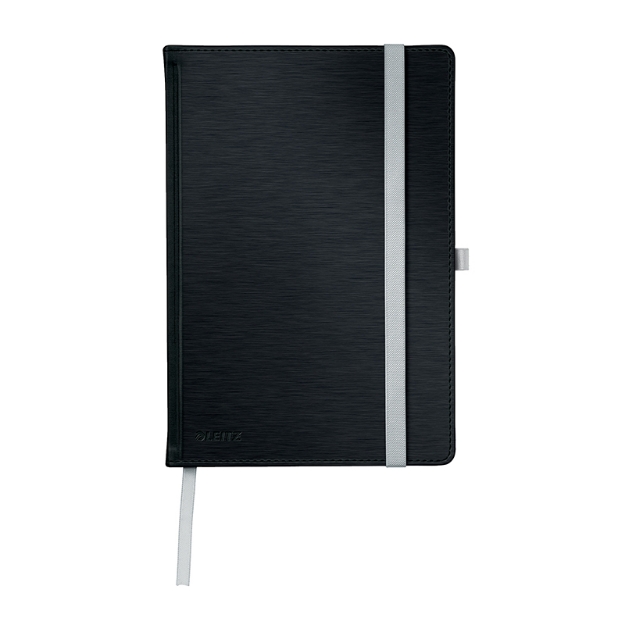 ΣΗΜΕΙΩΜΑΤΑΡΙΟ LEITZ STYLE 4485 A5 ΡΙΓΕ 94 SATIN BLACK