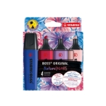 ΜΑΡΚΑΔΟΡΟΙ STABILO BOSS SET/4τεμ WILDFLOWER