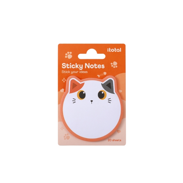 ΧΑΡΤΑΚΙΑ i-TOTAL XL3103 STICKY TABS ORANGE CAT