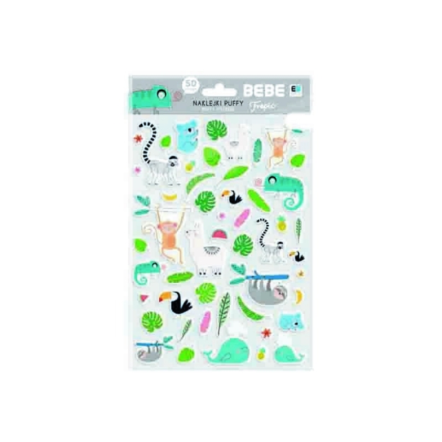ΑΥΤΟΚΟΛΛΗΤΑ INTERDRUK STICKERS 301451 PUFFY TROPIC