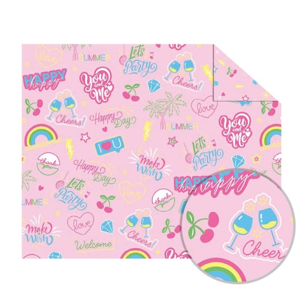 ΧΑΡΤΙ URSUS 50x68/300gr NEON PARTY 01F 10Φ