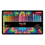 ΜΑΡΚΑΔΟΡΟΙ STABILO ARTY 6840-6 METAL 40τεμ 