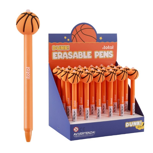 ΣΤΥΛΟ i-TOTAL XL1839Y BASKETBALL ERASABLE PEN 3D
