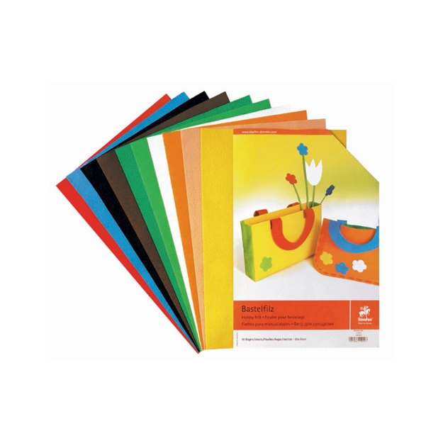 ΤΣΟΧΑ W. HOBBY FELT 20X30 10Φ ASSΟRTED 