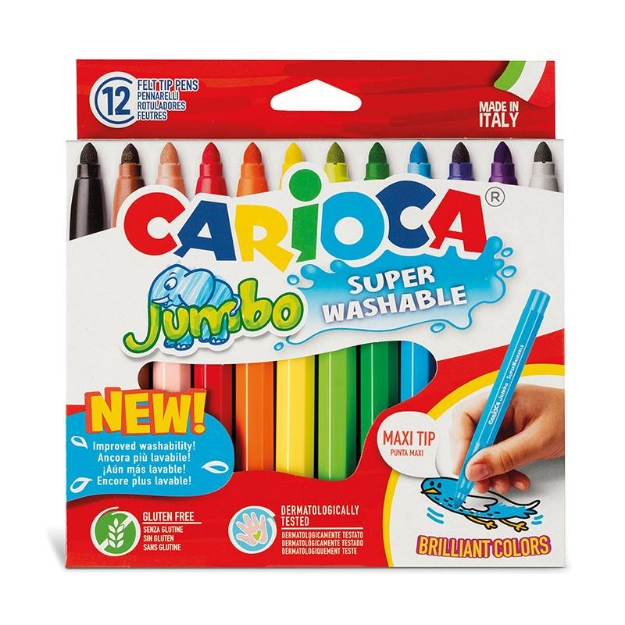 ΜΑΡΚΑΔΟΡΟΙ CARIOCA JUMBO /12 40569