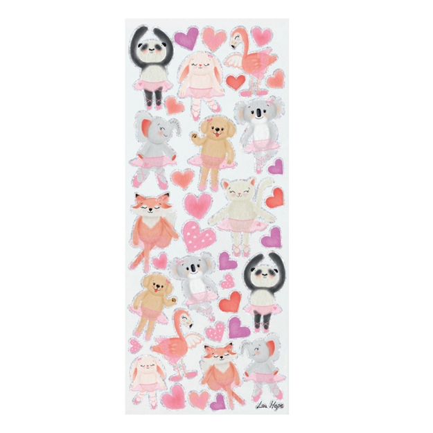 ΑΥΤΟΚΟΛΛΗΤΑ STICKERS 2403 BALLARINA 31X11cm