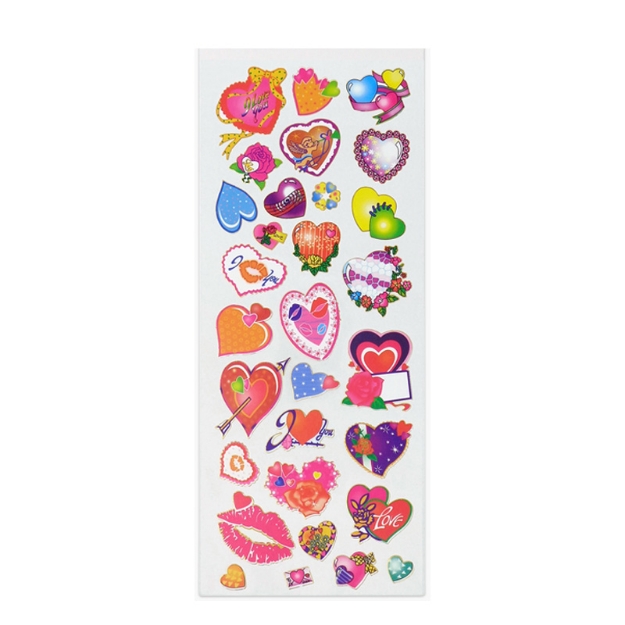 ΑΥΤΟΚΟΛΛΗΤΑ STICKERS  326 KISS LOVE 31X11cm