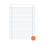 ΤΕΤΡΑΔΙΑ SALKO BLUE 17Χ25  30φ ΡΙΓΕ