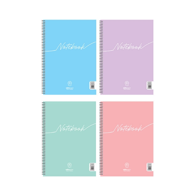 ΤΕΤΡΑΔΙΑ ΣΠΙΡΑΛ SALKO NOTEBOOK 17Χ25/1Θ 60σελ