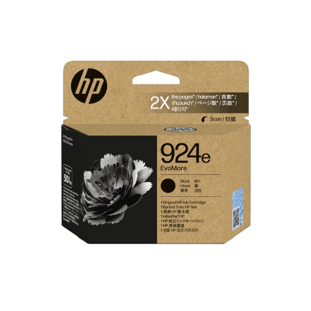 ΜΕΛΑΝΙ HP 924E EVOMORE  BLACK CRTR