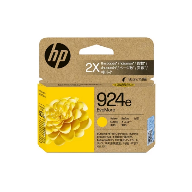 ΜΕΛΑΝΙ HP 924E EVOMORE YELLOW CRTR