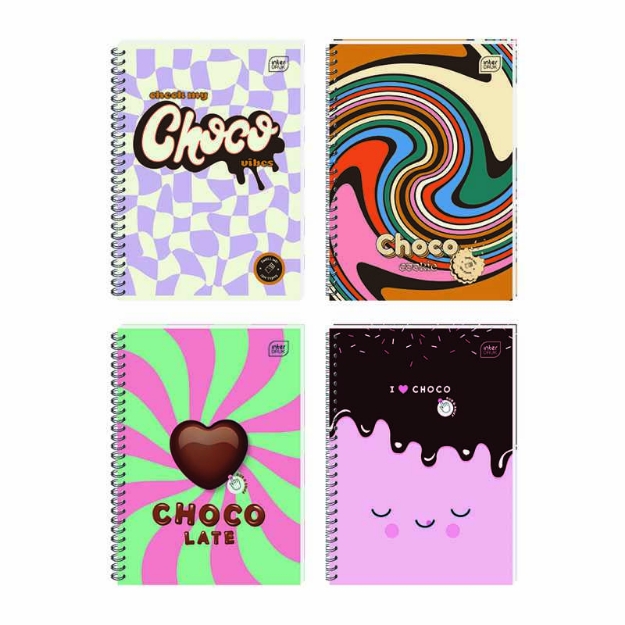 ΤΕΤΡΑΔΙΑ ΣΠΙΡΑΛ INTERDRUK CHOCO 17Χ25/3Θ 180σ ΑΡΩΜΑΤΙΚΟ