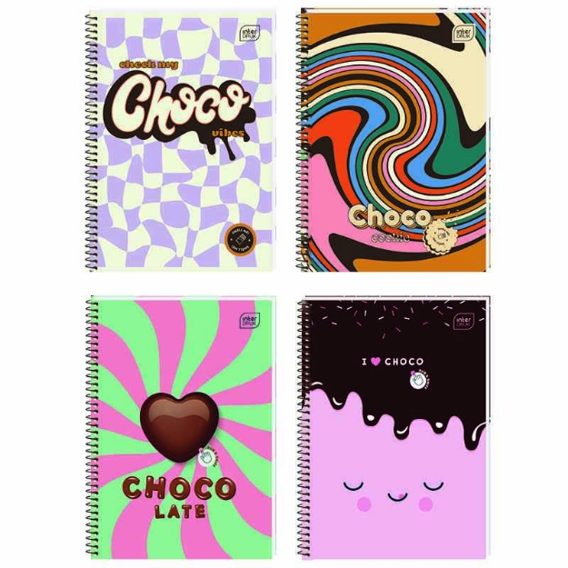 ΤΕΤΡΑΔΙΑ ΣΠΙΡΑΛ INTERDRUK CHOCO 21Χ29/2Θ 120σ ΑΡΩΜΑΤΙΚΟ