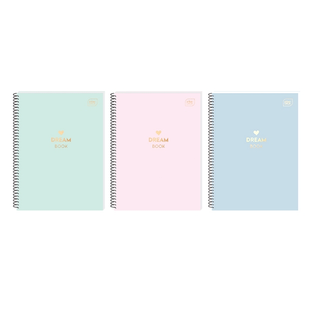 ΤΕΤΡΑΔΙΑ ΣΠΙΡΑΛ INTERDRUK DREAM BOOK 21Χ29/4Θ 240σ