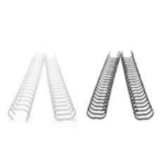 ΣΠΙΡΑΛ GBC ΜΕΤΑΛΛΙΚΑ 21 LOOPS (2:1)  6mm 100τεμ