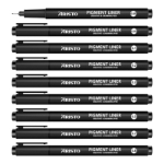 ΜΑΡΚΑΔΟΡΟΙ ARISTO VD23040 PIGMENT LINER 0,05-0,8 BLACK ΒΙΤΡ.40τεμ