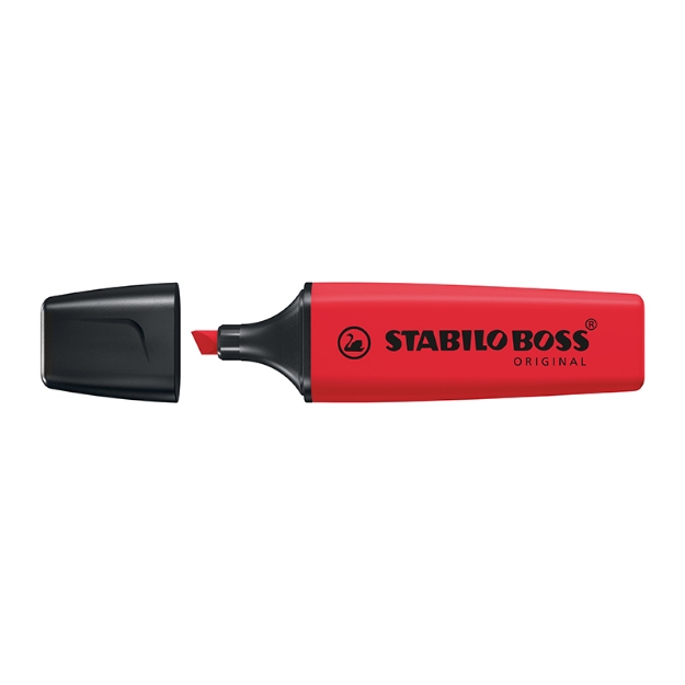 ΜΑΡΚΑΔΟΡΟΙ STABILO BOSS 70/ 48 REAL RED