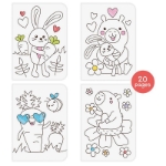 ΜΠΛΟΚ TREND 967541 HS CAPYBARA STICKER DIAMOND & COLΟURING