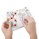 ΜΠΛΟΚ TREND 967541 HS CAPYBARA STICKER DIAMOND & COLΟURING