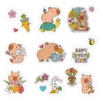 ΜΠΛΟΚ TREND 967541 HS CAPYBARA STICKER DIAMOND & COLΟURING