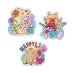 ΣΕΤ ΔΗΜΙΟΥΡΓΙΑΣ TREND 967572 HS CAPYBARA DIAMOND STICKER SET