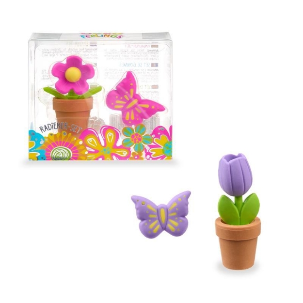 ΓΟΜΟΛΑΣΤΙΧΕΣ TREND 968067 FEELINGS FLOWER set2