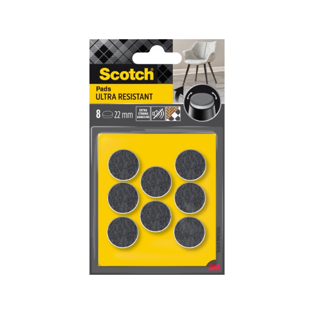 ΤΣΟΧΑΚΙΑ 3M SP87A34 RESISTANT ADH O22mmΧ8 GREY