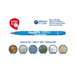 ΜΑΡΚΑΔΟΡΟΙ CARIOCA 45294 ACRYLIC/12 MEDIUM