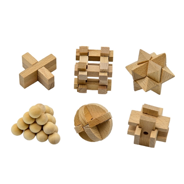ΠΑΙΧΝΙΔΙΑ i-TOTAL XL3179 WOODEN PUZZLE SET 4,5x4,5cm