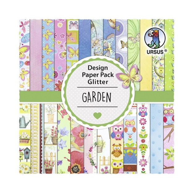 ΧΑΡΤΙ URSUS 15x15/190gr ORIGAMI GARDEN 25Φ