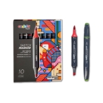 ΜΑΡΚΑΔΟΡΟΙ CARIOCA PLUS 45241 SKETCH MARKER BOX 10