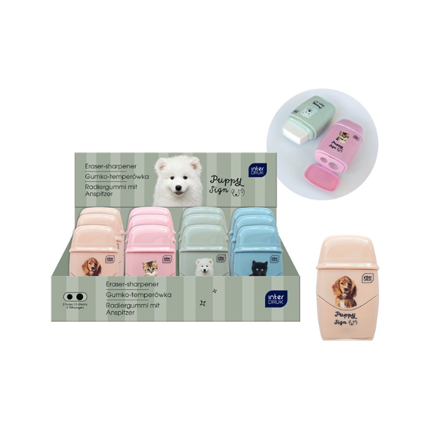 ΞΥΣΤΡΕΣ INTERDRUK 363909 PUPPY SIGN ΜΕ ΓΟΜΑ