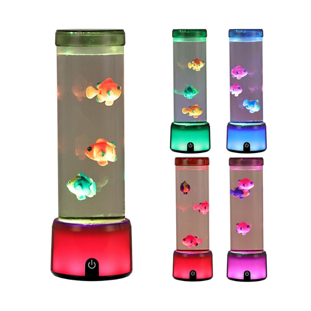 ΛΑΜΠΑ i-TOTAL XL2496Q LED FISH GLOW COLOUR CHANGE 28cm