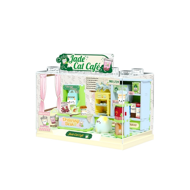 MINI WORLD i-TOTAL XL3525 SHOP BOX JADE CAT CAFE