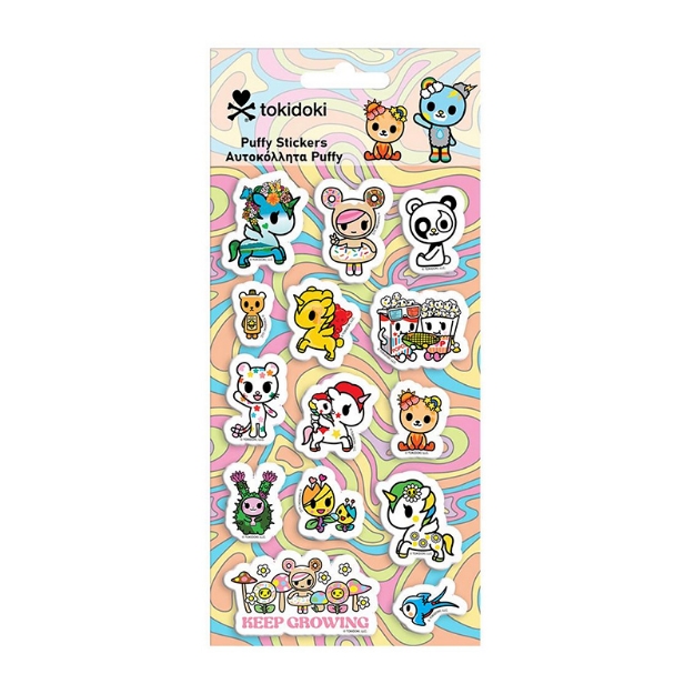 ΑΥΤΟΚΟΛΛΗΤΑ STICKERS 0470311 PUF TOKIDOKI 10X22cm